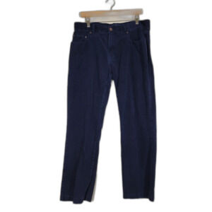 American Rag Clark Fit Men's Navy Blue Corduroy Pants - 34 x 30